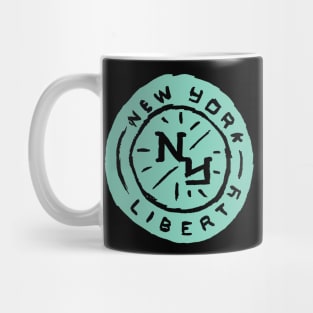 New York libeeerty 12 Mug